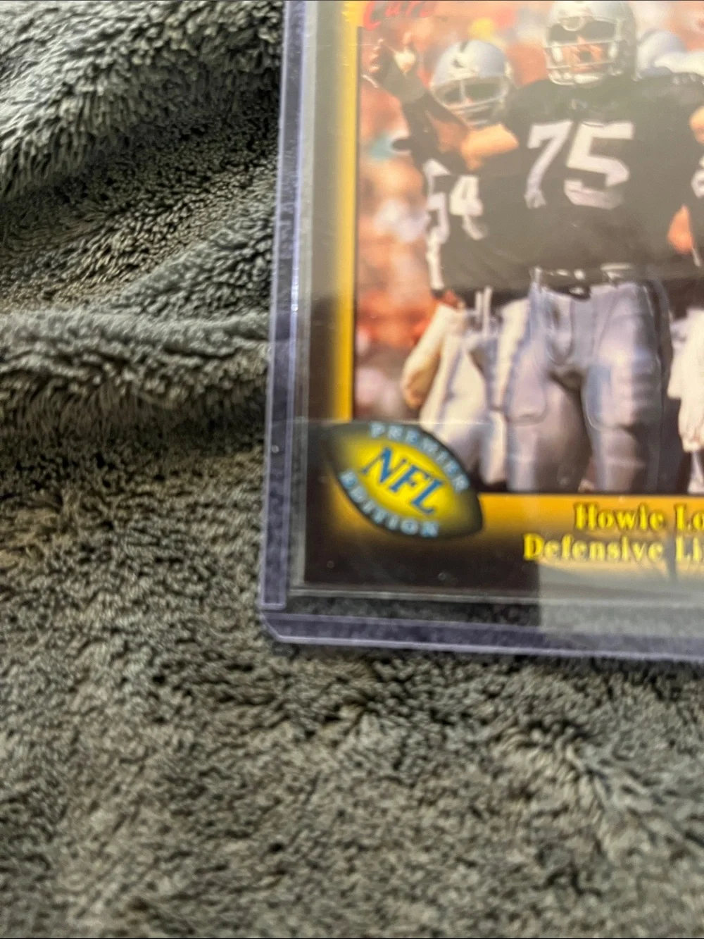 1991 Wild Card Howie Long NFL Trading Card #107
